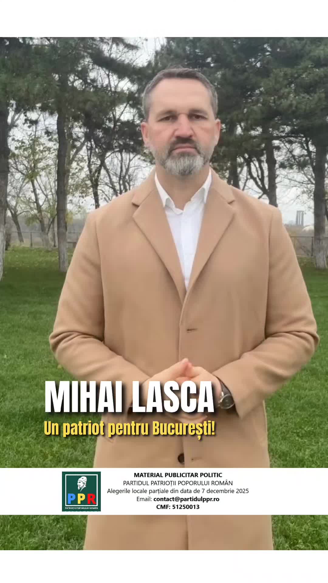 Un Patriot pentru București - Partidul PPR https://partidulppr.ro/un-patriot-pentru-bucuresti/